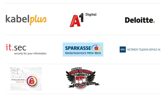 Sponsoren Security Day