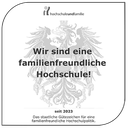 Gütesiegel Familienfreundliche Hochschule