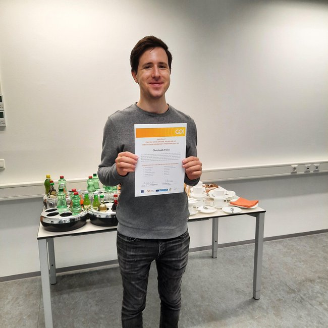 Creative Pre-Incubator Gewinner der 9. Runde Christoph Poiss