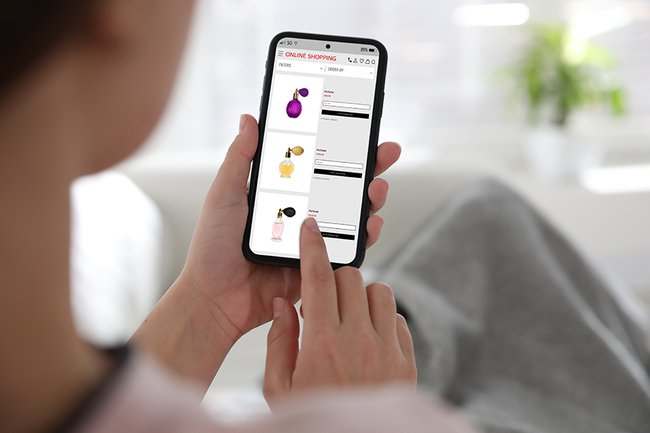 Online Shopping via Smartphone