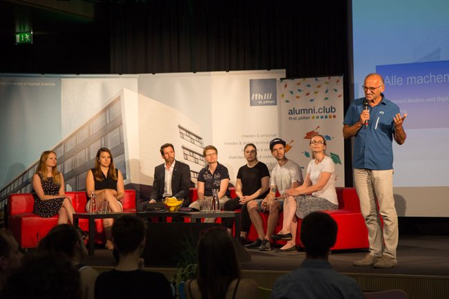 Podiumsdiskussion "Alle machen Karriere" thematisiert Zukunftsperspektiven der Studierenden