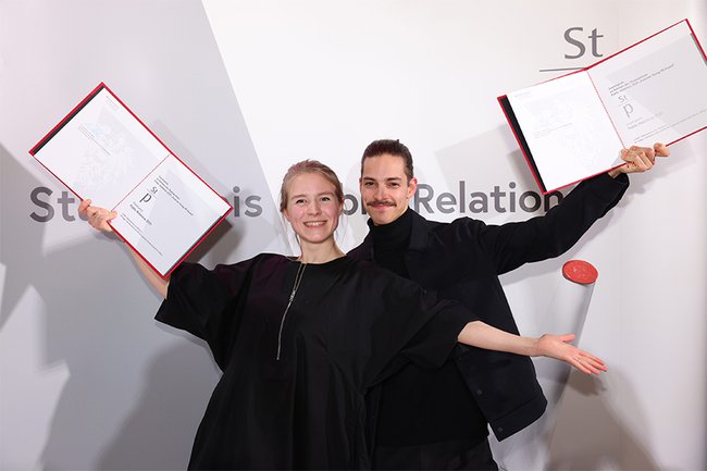 Stephanie Kerbl und Moritz Lugmayr (FH St. Pölten) gewinnen Young PR Award