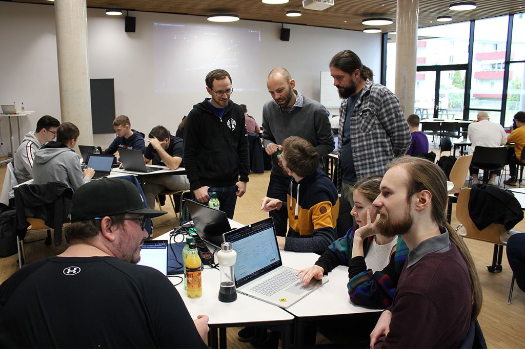 Hackathon im Future Lab der FH St. Pölten