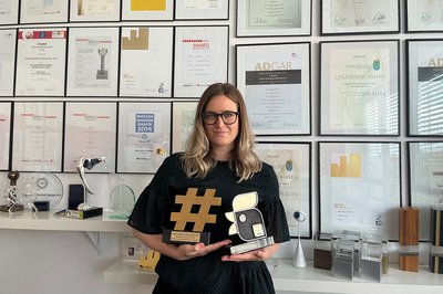 Copyright: Privat Drei Awards für Absolventin Barbara Böhm