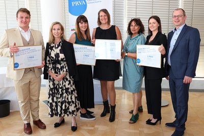 Copyright: PRVA/APA-Fotoservice/Schedl Erneut Top-Platzierungen bei PR-Wissenschaftspreis