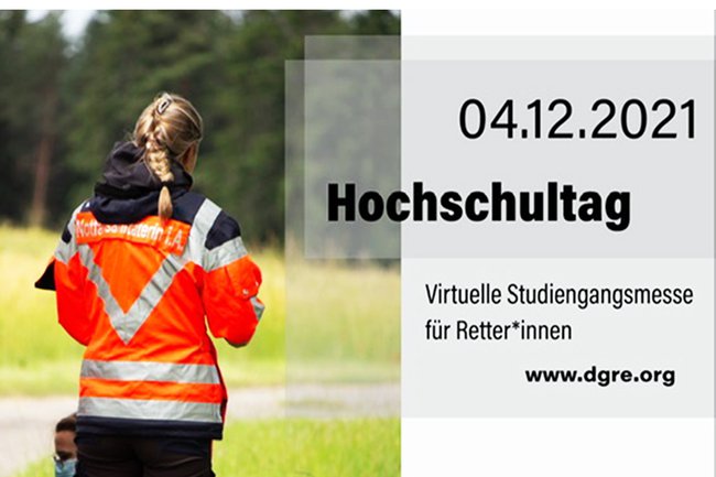 Einladung Internationaler Hochschultag der Deutschen Gesellschaft für Rettungswissenschaften