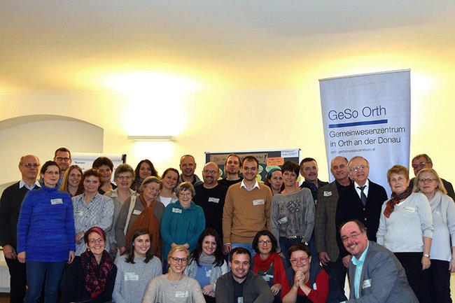 TeilnehmerInnen am BürgerInnenrat in Orth/Donau