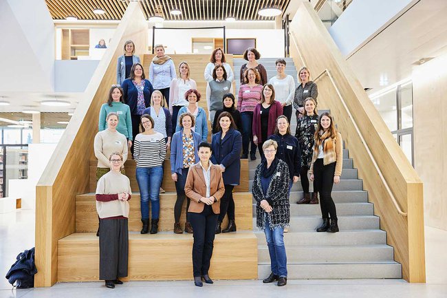 Gruppenfoto der Teilnehmer*innen