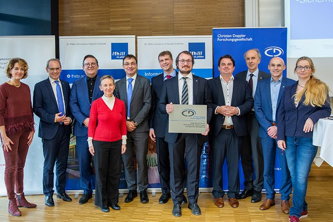 Copyright: Johannes Masur / FH St. Pölten Josef Ressel Zentrum zum Thema Blockchain