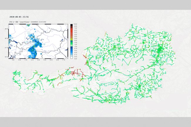 Mit Mobilfunkdaten Extremwetter vorhersagen