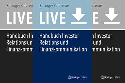Neue Publikation im Handbuch Investor Relations