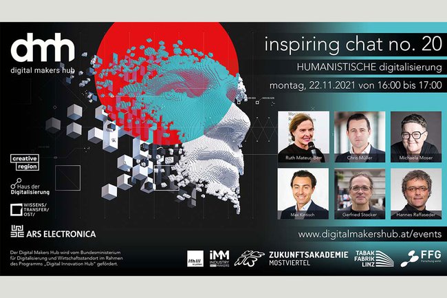 Copyright: Sandra Stromberger Inspiring Chat zu Humanistischer Digitalisierung