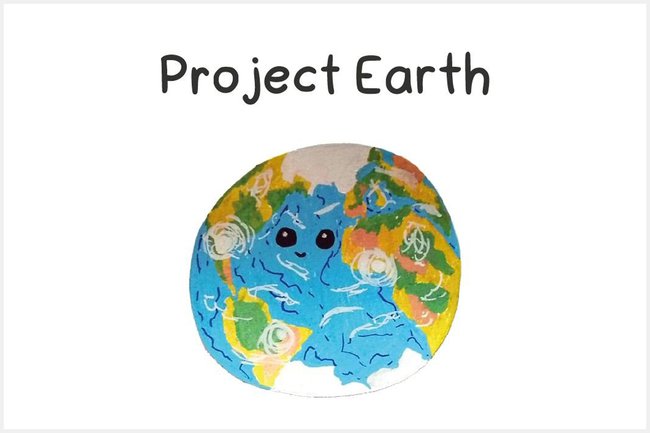Das im Young Campus 2020 Workshop "Coding & Game Design" entwicklete Mini Game "Project Earth" thematisiert richtige Mülltrennung.
