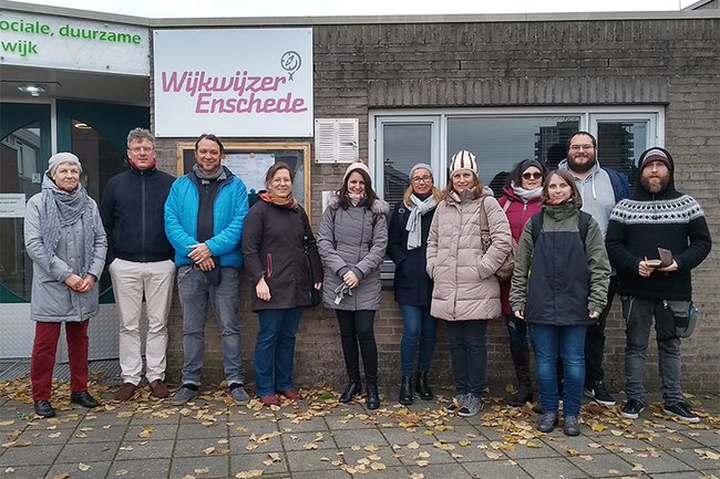 Delegation der Sozialpädagogik der FH St. Pölten in Enschede