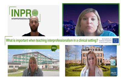 Copyright: FH St. Pölten / C. Lang Training von Gesundheits- und Sozialberufen: INPRO