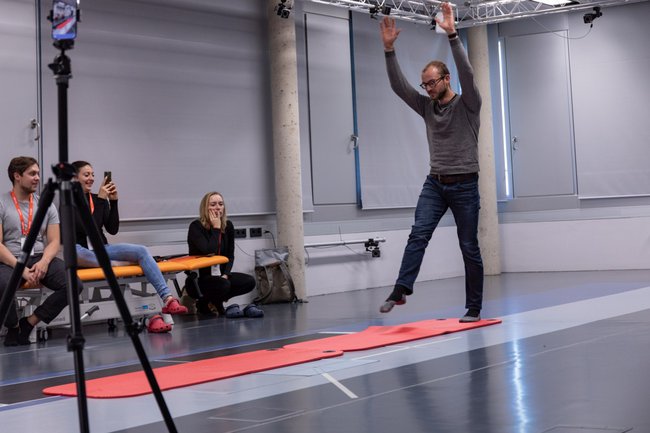 Copyright: FHSTP / Maria Kellner VR & Co. in der Gang- und Bewegungsanalyse