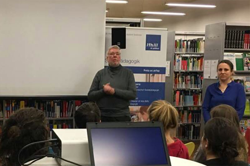 Wolfgang Rosenkötter nach der Vorführung des Films Freistatt