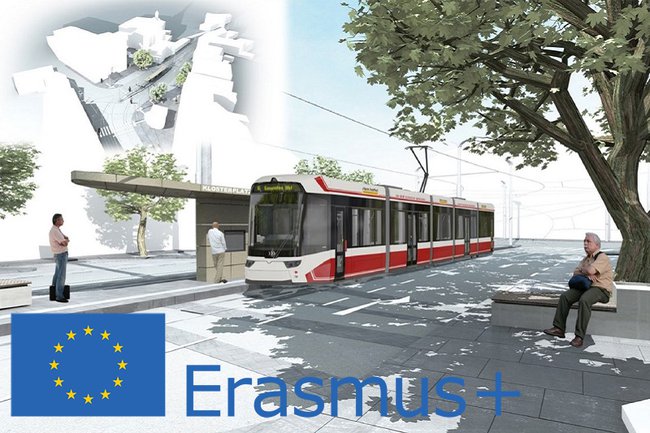 Visualisierung der Erasmus+ Traunseetram