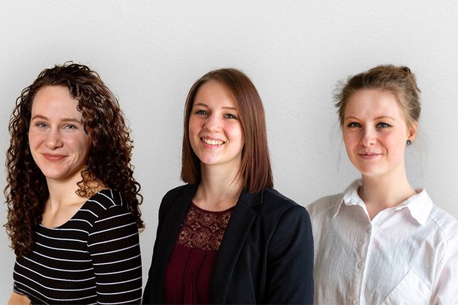 Teilnehmerinnen der Brandstorm Challenge - von links nach rechts Lisa Samwald_Teresa Haering_Sara Adelbauer