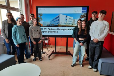 Copyright: Nicole Lettner Schulbesuch an der HAK Waidhofen