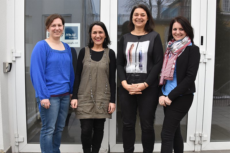 Christine Schmid, Christine Haselbacher, Andrea Nagy, Patricia Renner