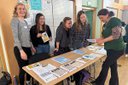 Studierende und Forscher*innen bei Inklusionsbazar