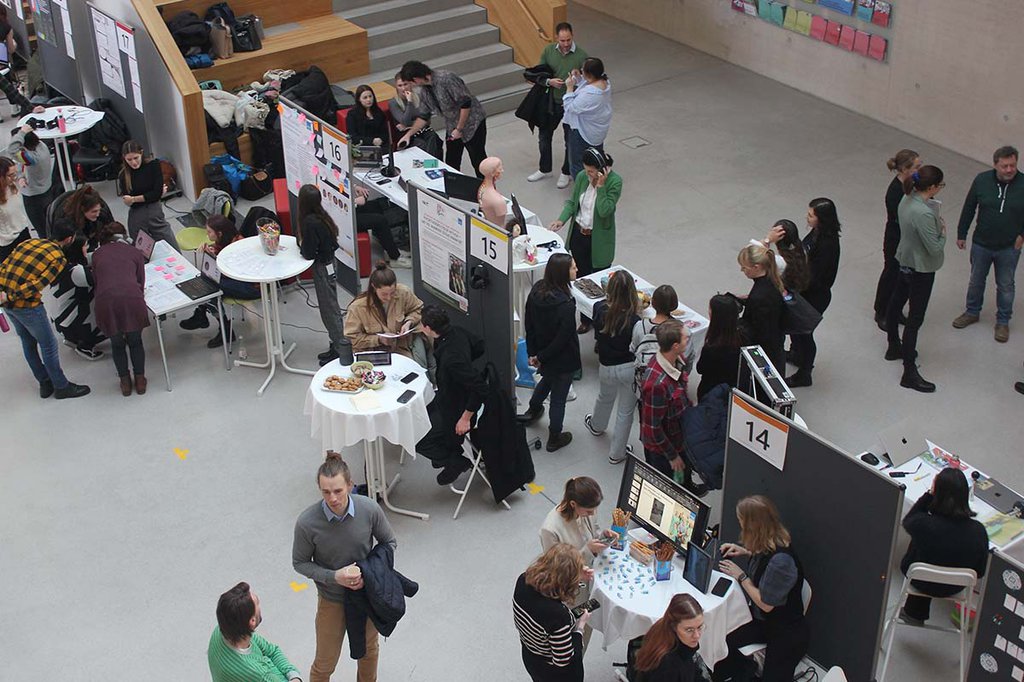 Studierenden-Projekte vor den Vorhang