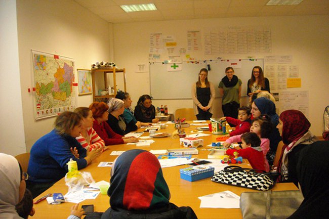 Workshop im Rahmen des Frauencafés