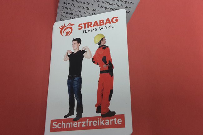 Schmerzfreikarte