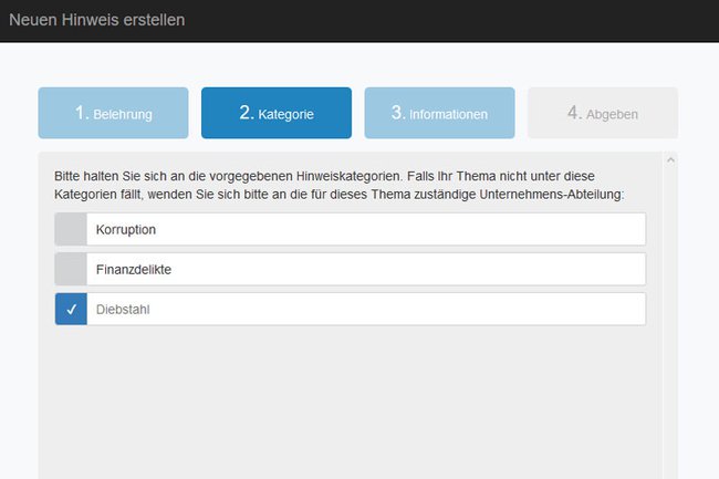Copyright: FH St. Pölten / Sebastian Eresheim Whistleblower Plattform