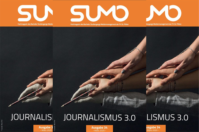 SUMO-NR. 34: Das Fachmagazin des Bachelor Studiengangs Medienmanagement der FH St. Pölten