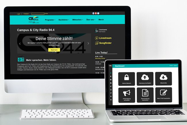 CR 94.4 – Website inkl. Dashboard