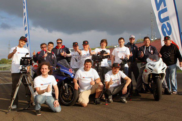 Das FH-Team für die Suzuki GSX-R Challenge