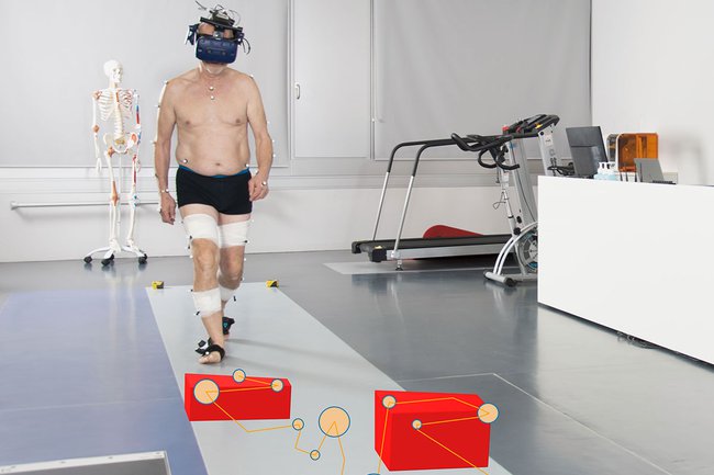 Fall prevention for Parkinson’s disease patients in VR motor rehabilitation.