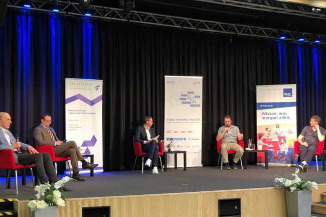 Copyright: St. Pölten UAS / Laura Fischer Blockchain Summit 2021