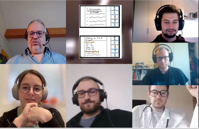 Inpro simulated interprofessional discussions 